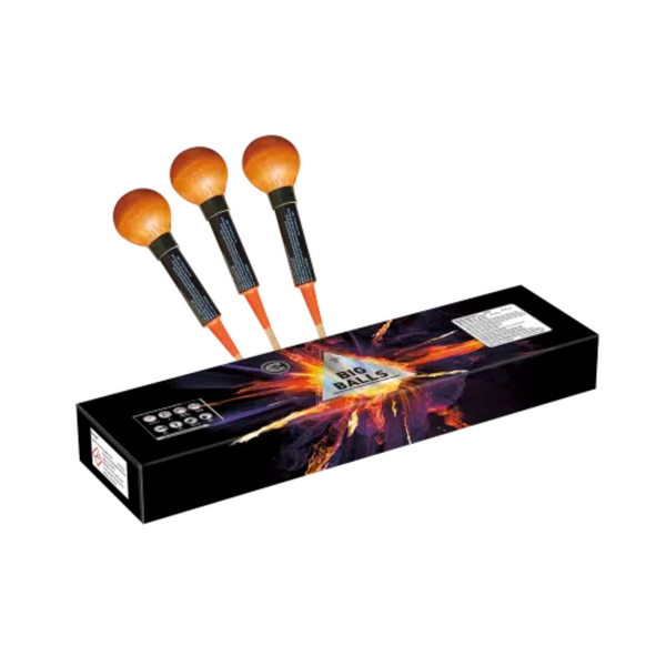Big Balls Rockets (3 Pack)