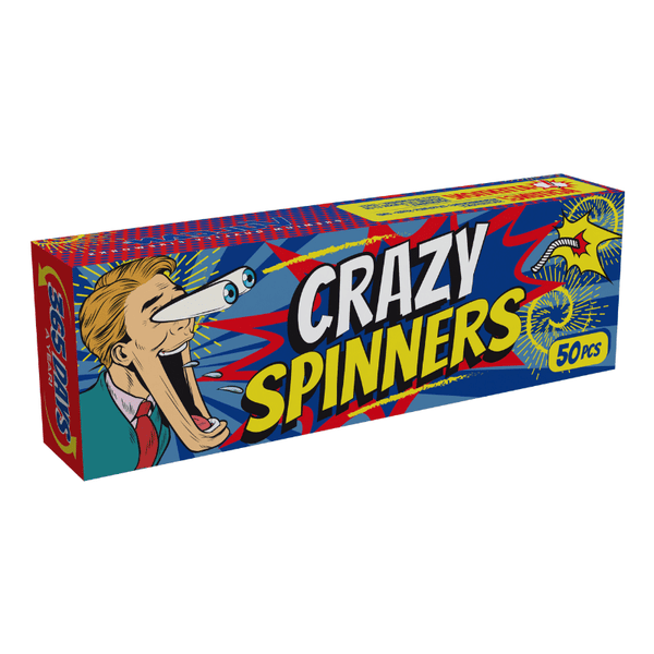 Crazy Spinners (50 Pack)