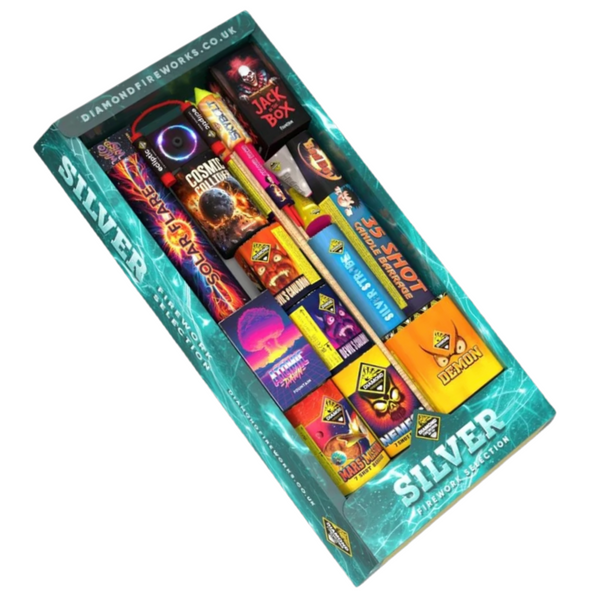 Silver Selection Box (17 Fireworks Included)
