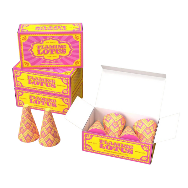 Flaming Lotus Fountain (4 Pack)
