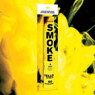 Yellow Outdoor Smoke Bomb (1 Per Pack)