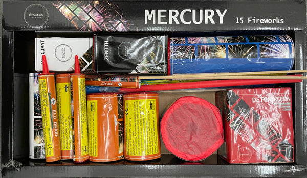 Mercury Selection Box (15 Fireworks)